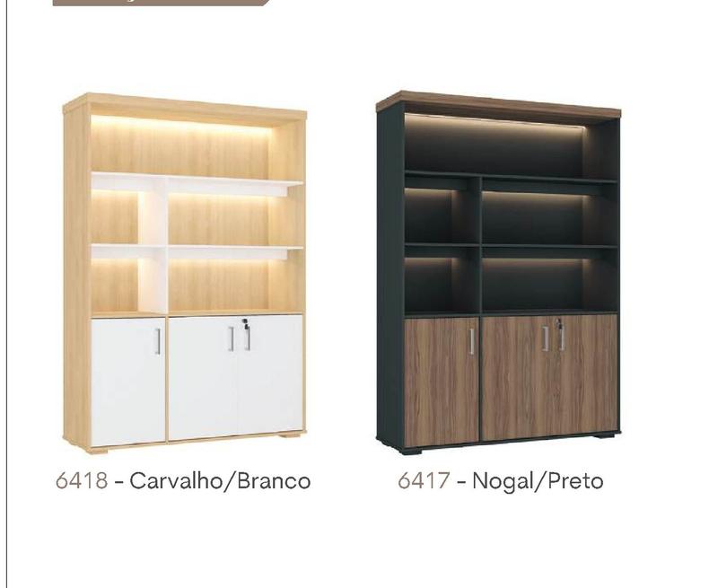 Estante Tamburato com LED